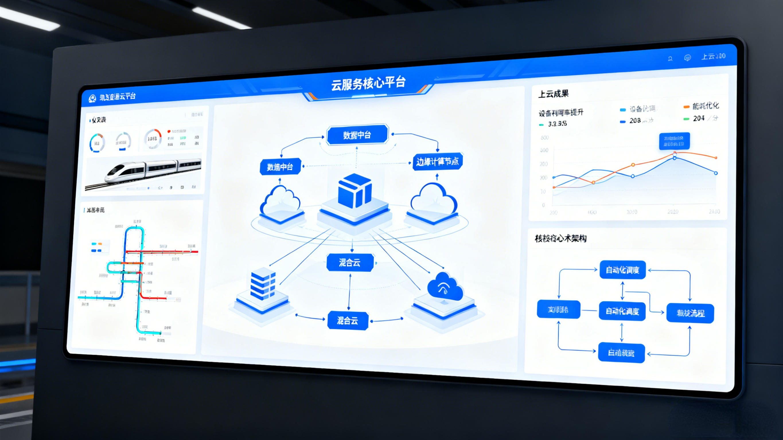 助力某轨道交通龙头企业上云